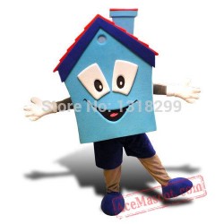 Blue House Mascot Costume