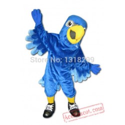 Blue Falcon Eagle Mascot Costume