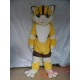 Yellow Fox Mascot Costume