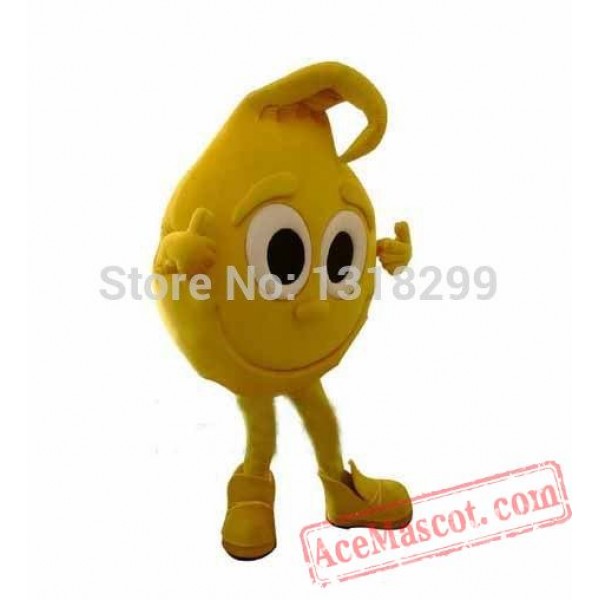 Yellow Lemon Limon Mascot Costume