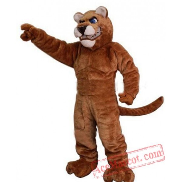 Leopard Panther Cat Cougar Mascot Costume