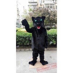 Black Jaguar Mascot Costume