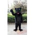 Black Jaguar Mascot Costume