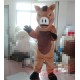 Brown Boar Mascot Costume