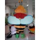 Funny Bee Gentleman Mascot Costume