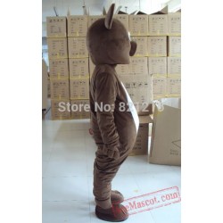 Brown Pig Mascot Costume