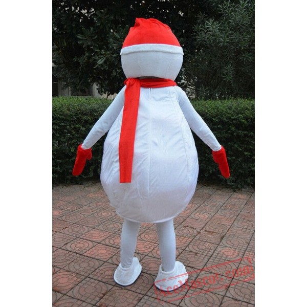 Adults Snow Man Mascot Costume