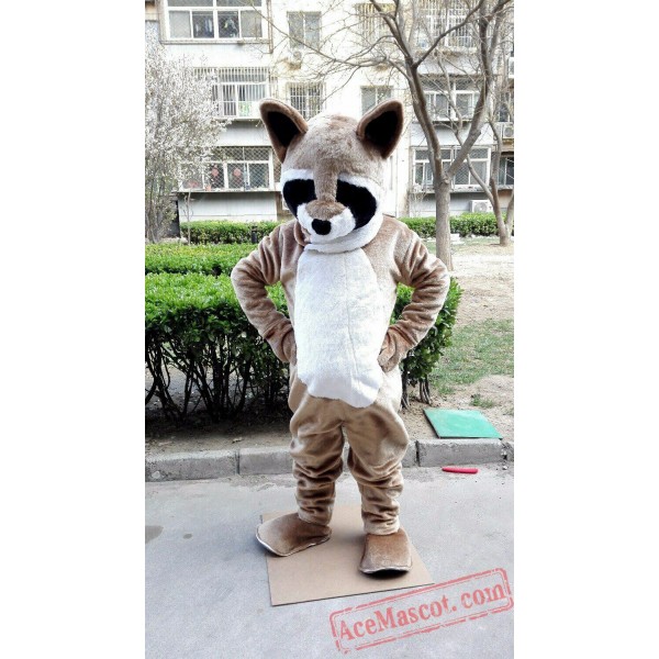 Raccoon Fursuit Mascot Costume