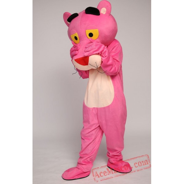 Pink Panther Mascot Costume for Adult