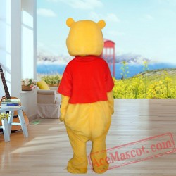 Winnie The Pooh Mascot Costume for Adult