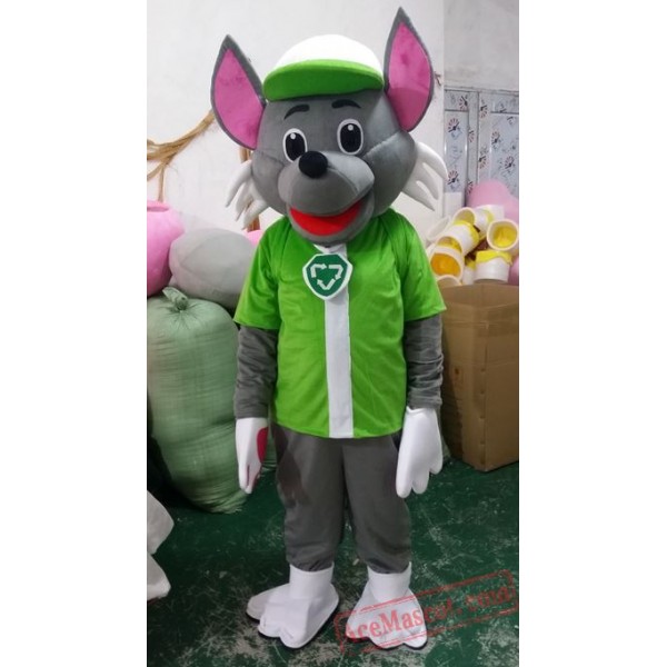 Paw Rocky Dog Cartoon Mascot Costume