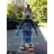 Blue Knight Mascot Spartan Trojan Mascot Costume
