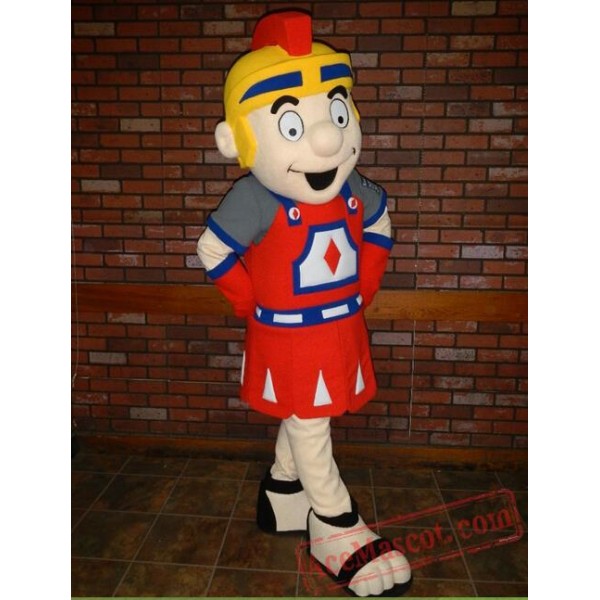 Trojan Mascot Costume Cartoon Knight Cosplay Costumes