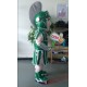 Green Titan Spartan Trojan Knight Mascot Costume
