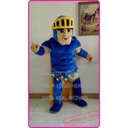 Blue Knight Mascot Spartan Trojan Mascot Cotume