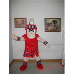 Spartan Knight Mascot Trojan Mascot Costume Character